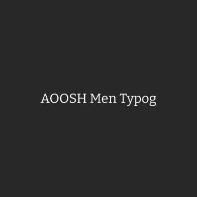 AOOSH Men Typographic Print Oversized Fit T-Shirt