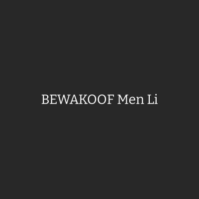 BEWAKOOF Men Light Washed Slim Straight Fit Stretchable Mid-Rise Jeans