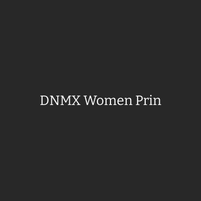DNMX Women Printed Relaxed Fit Crew-Neck T-Shirt