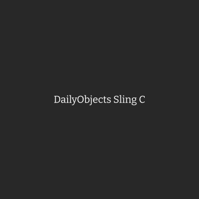DailyObjects Sling Crossbody Bag