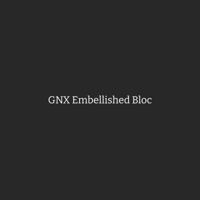 GNX Embellished Block Heels