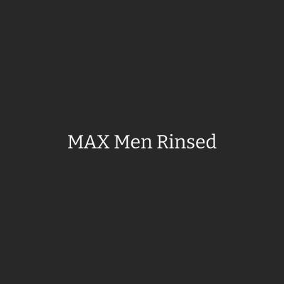 MAX Men Rinsed Regular Fit Mid-Rise Straight Clean Jeans