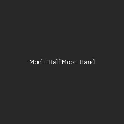 Mochi Half Moon Handheld Bag