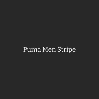 Puma Men Striped Logo Graphic Slim Fit Tee