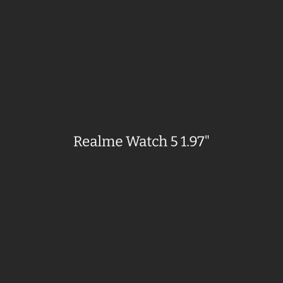 Realme Watch 5 1.97" Smartwatch