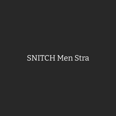 SNITCH Men Straight Fit Jeans with 5-Pocket Styling