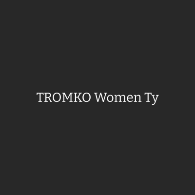 TROMKO Women Typographic Print Regular Fit Crew-Neck T-Shirt