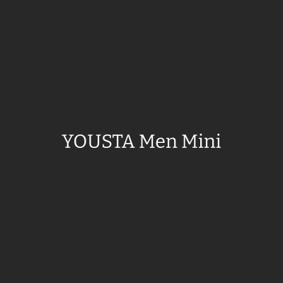 YOUSTA Men Minimal Graphic Print Relaxed Fit Crew-Neck T-Shirt