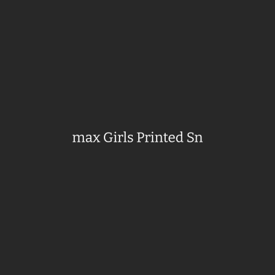 max Girls Printed Sneakers