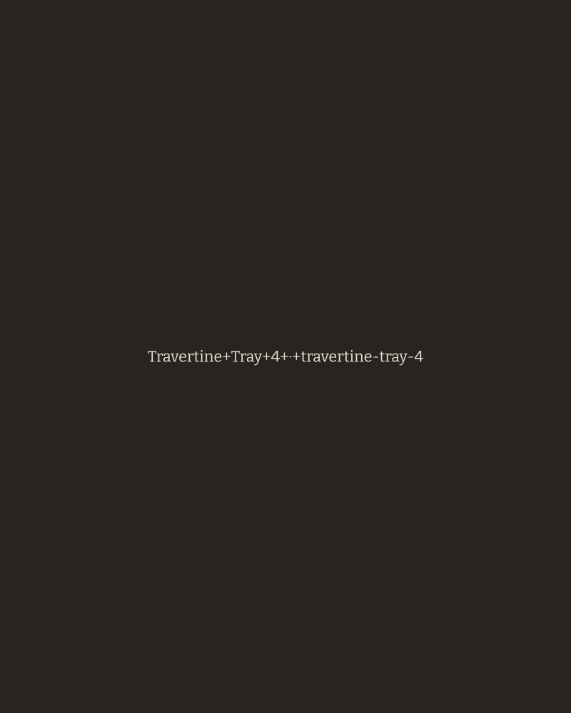 Travertine Tray 4 2